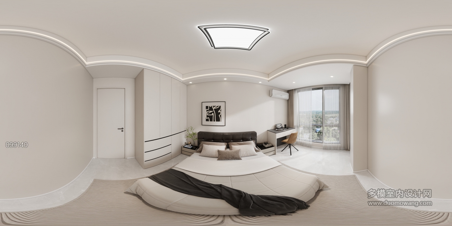 现代卧室2