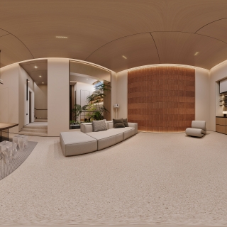 负一现代大厅全景