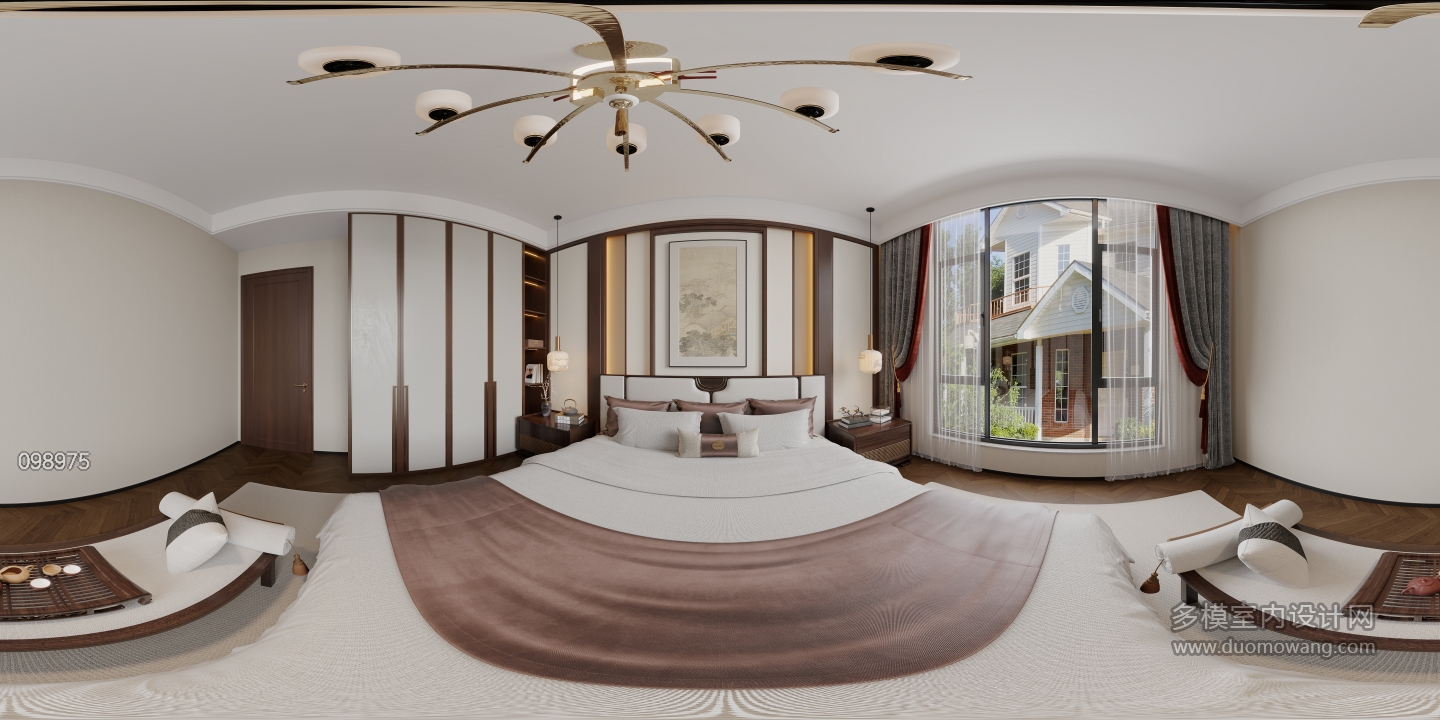 新中式南次卧360_2f