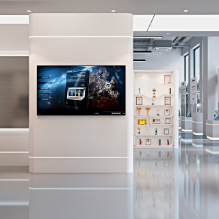 现代 管宏 展厅大图 视角01