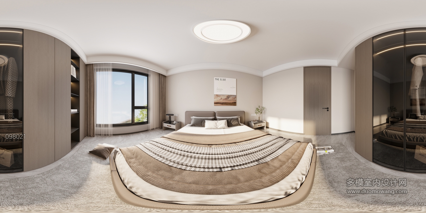 意式主卧-全景