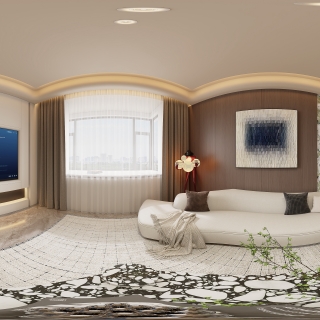 意式二楼起居室360