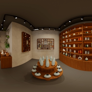 工业风花店全景2