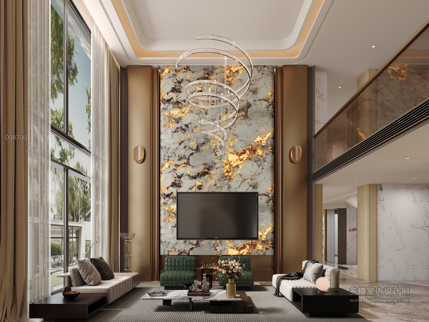 意式轻奢 电视静态