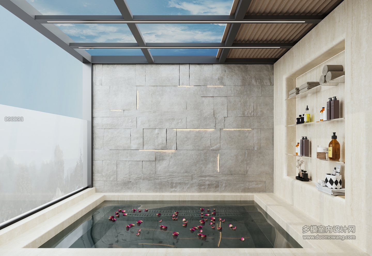 5楼 汤池 单张 新