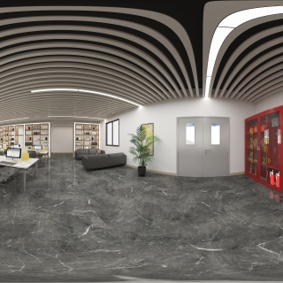 现代办公室全景