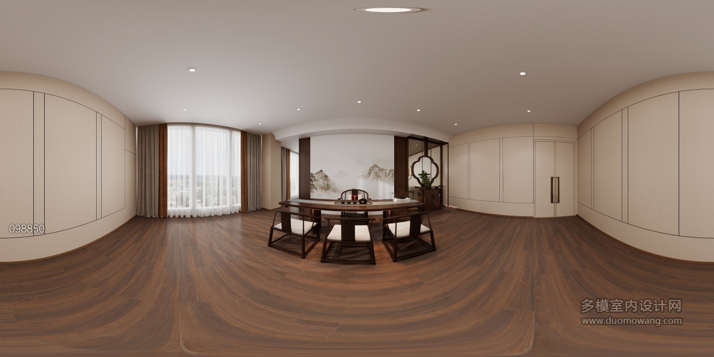 新中式餐厅包间