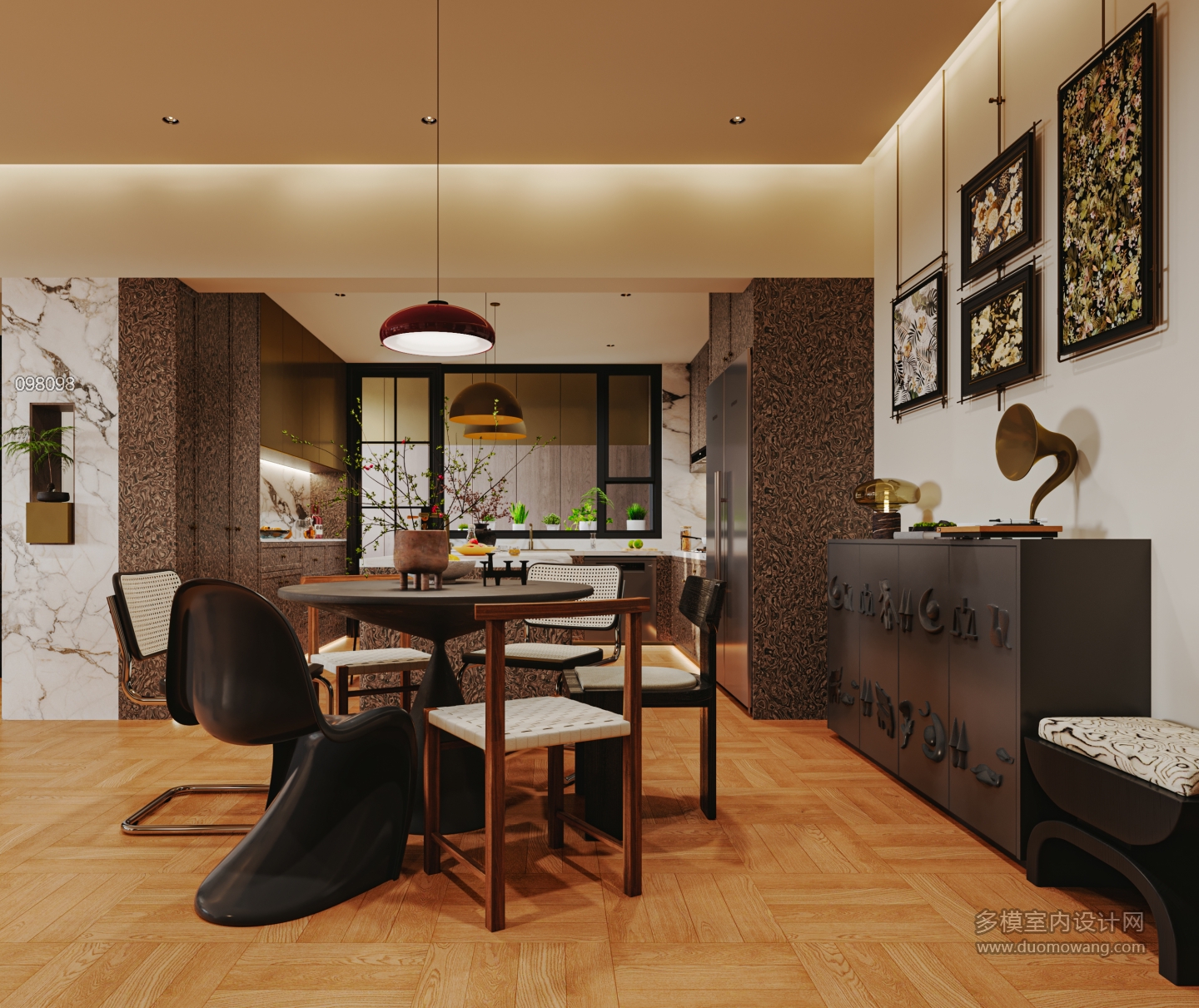 老钱风客厅特写3