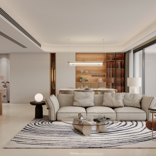 现代 沙发背景静态