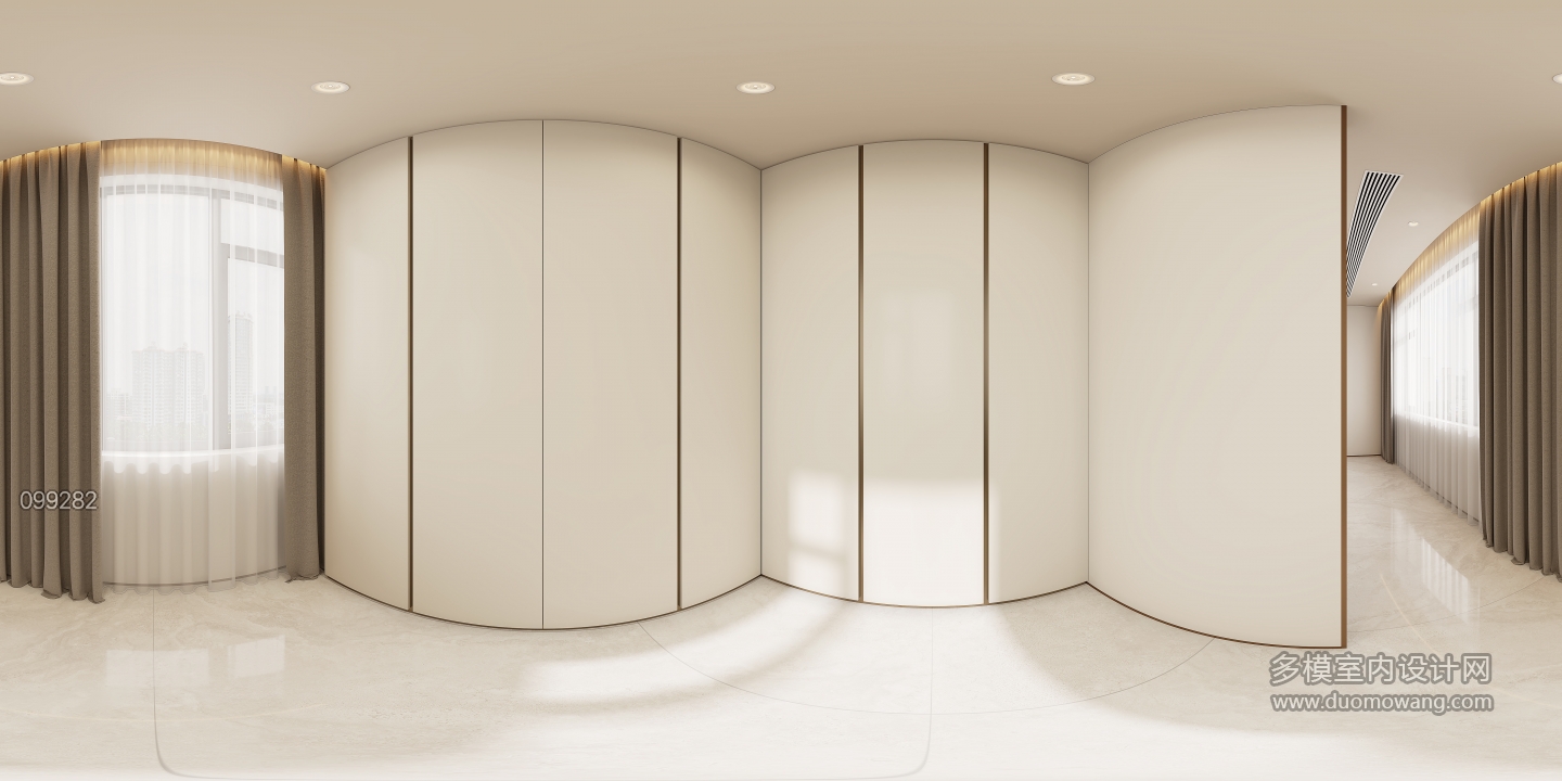 意式二楼次卧二衣帽间360