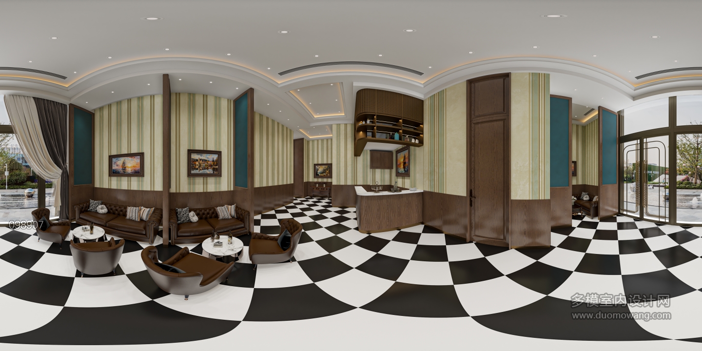 现代售楼部全景2