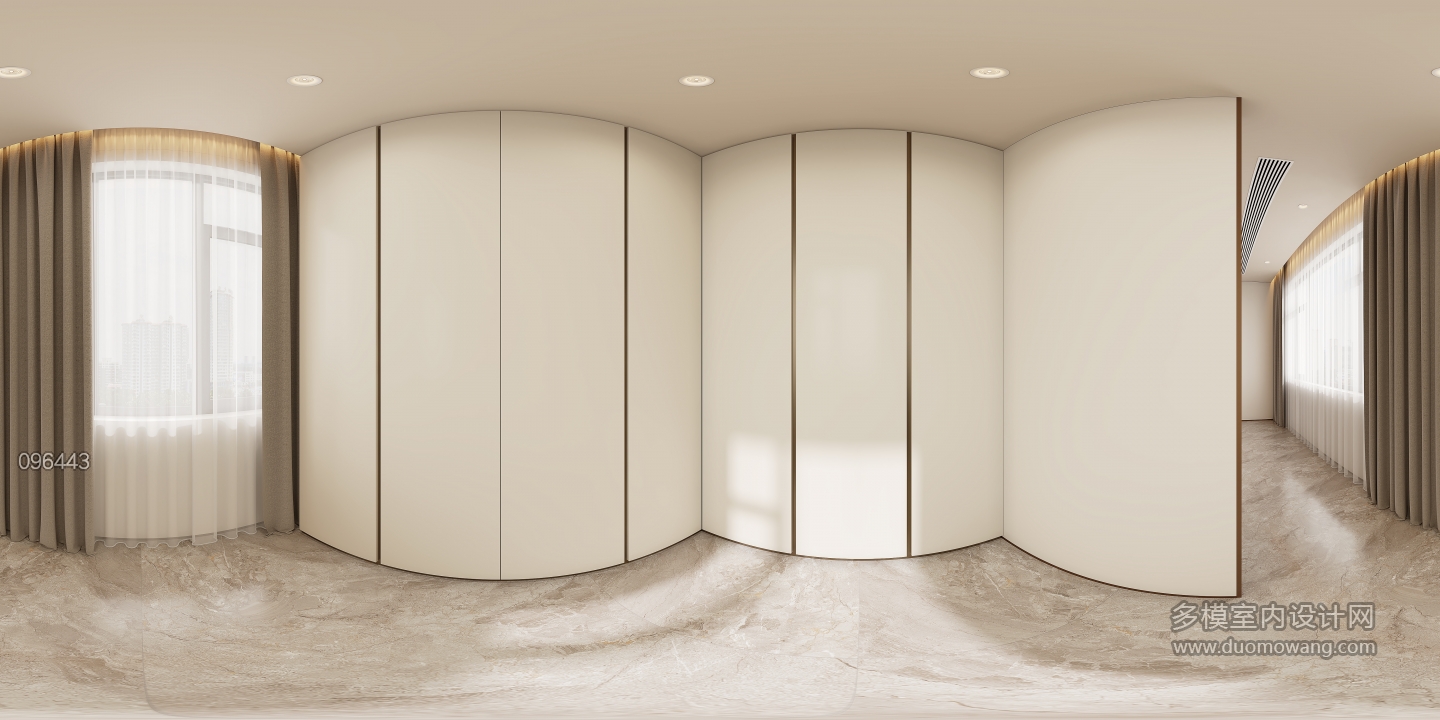 意式二楼次卧二衣帽间360