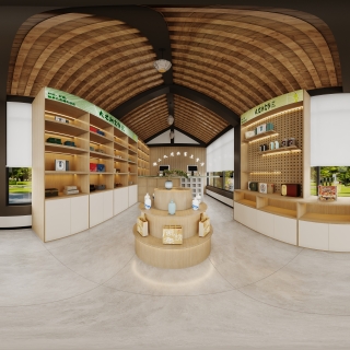 现代-文创店全景