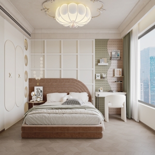 现代女儿房特写1