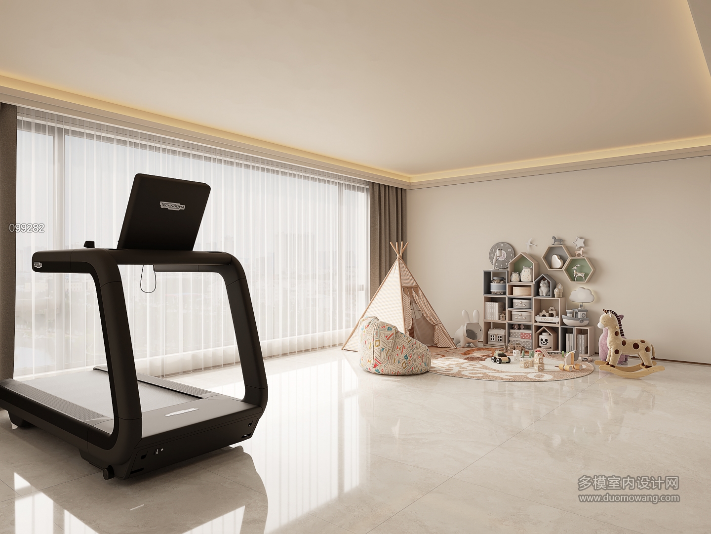 意式负一楼多功能区