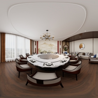 新中式餐厅包间