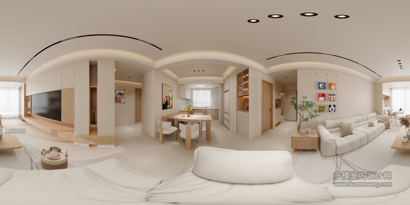 现代奶油客餐厅