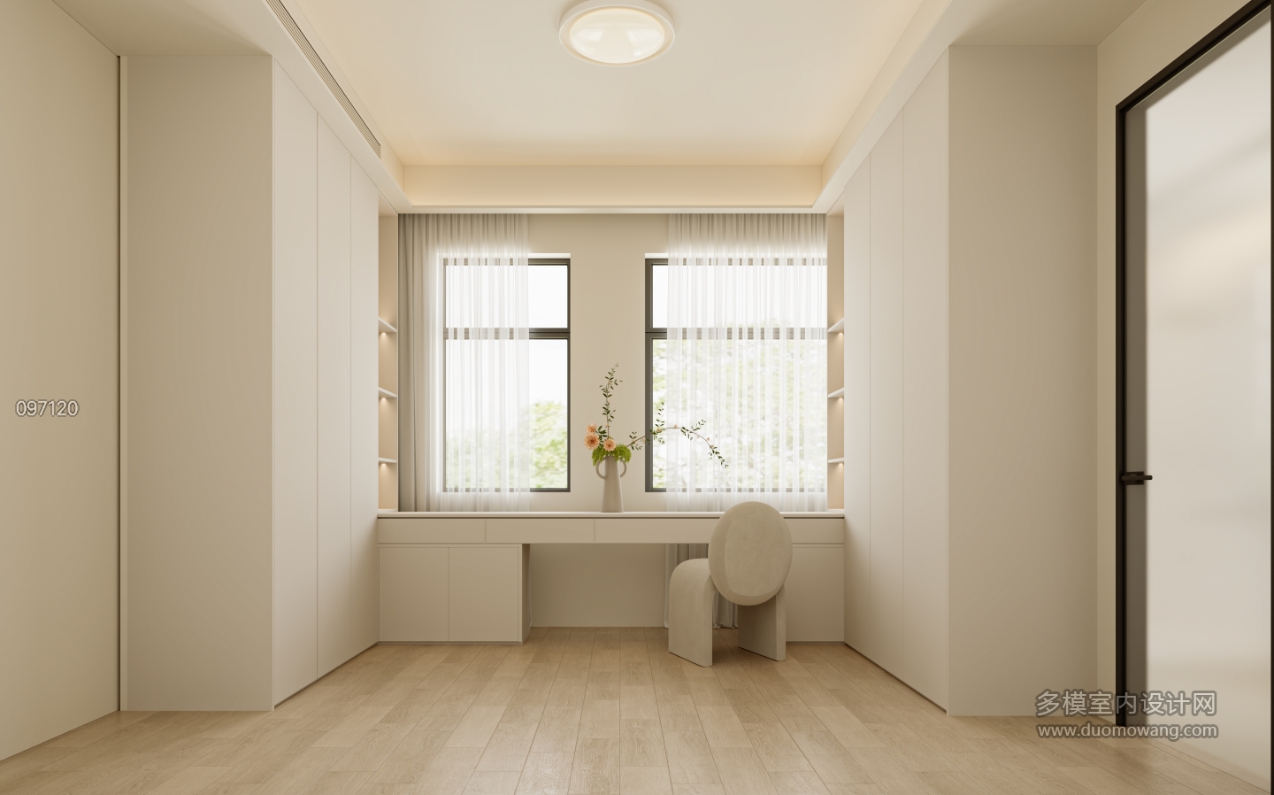 极简3F房间3衣帽间