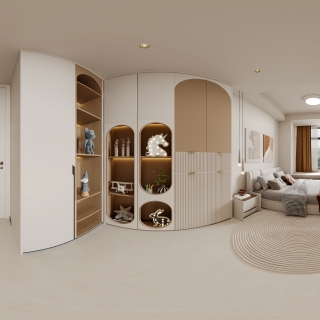 意式儿童房全景