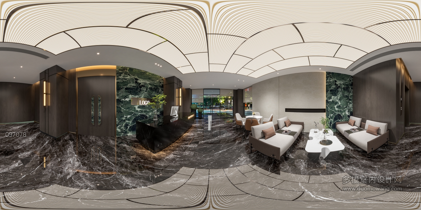 现代一楼接待室360