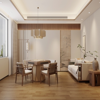 新中式养老棋牌室