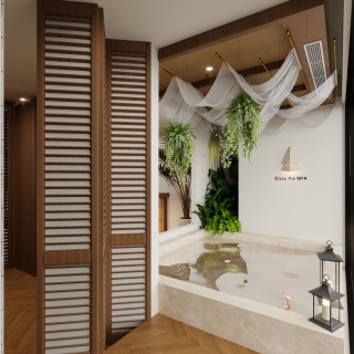 现代南洋风客厅