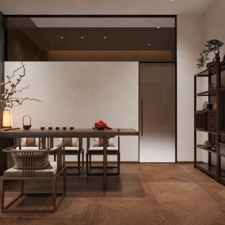 新中式二楼茶室1