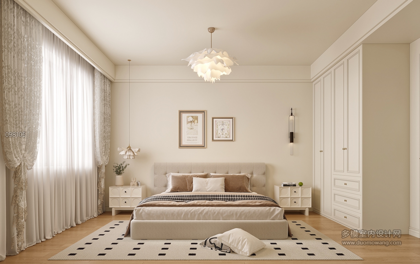 法式奶油_4主卧_0000