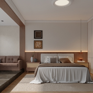 中古风主卧单张