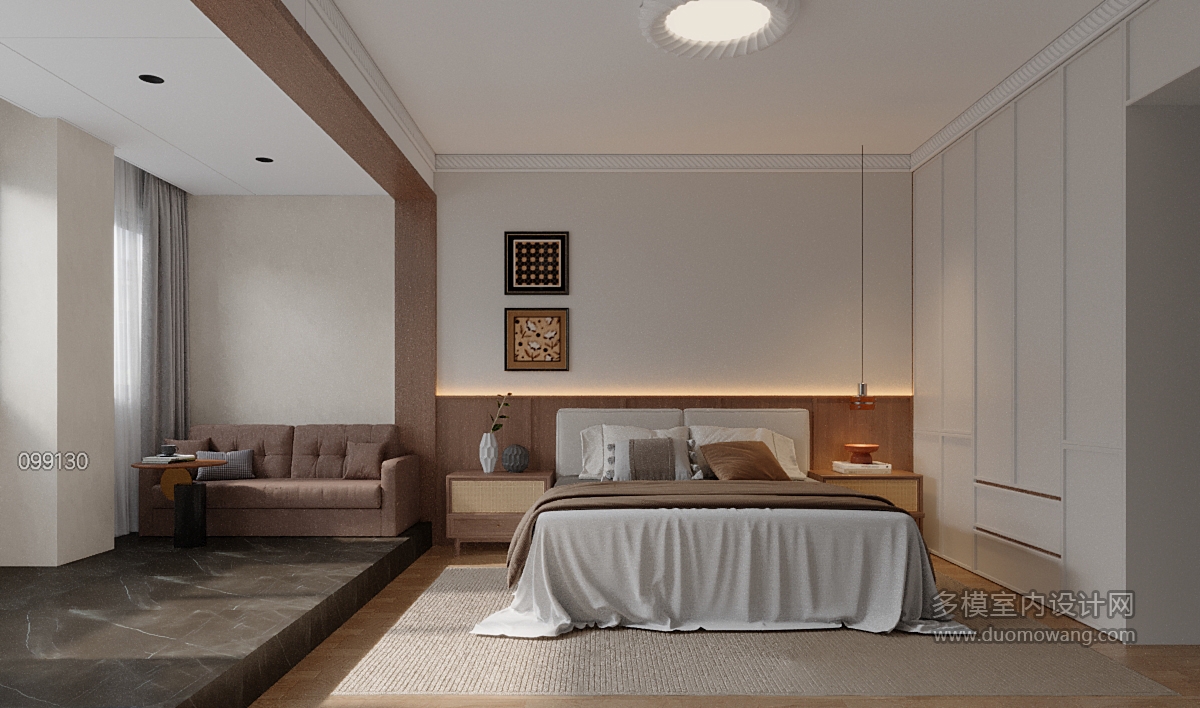 中古风主卧单张