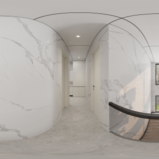 现代三楼楼梯间