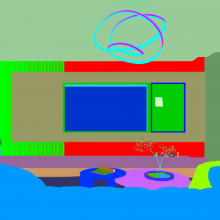 电视墙材质通道