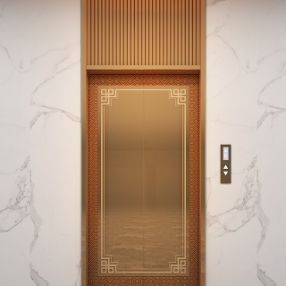 现代电梯门
