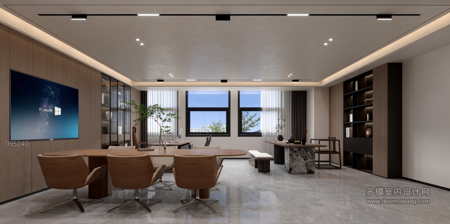 现代3号楼2层副总办公室