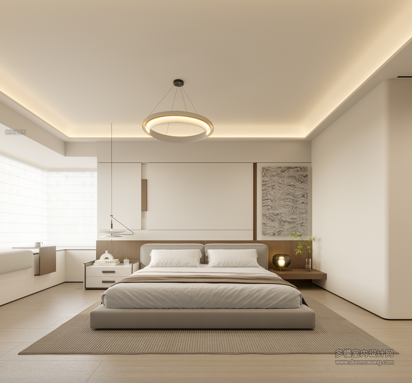 现代中古主卧静态