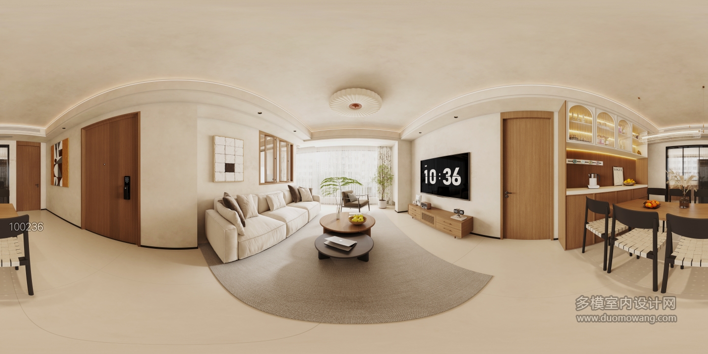 1现代客餐厅全景