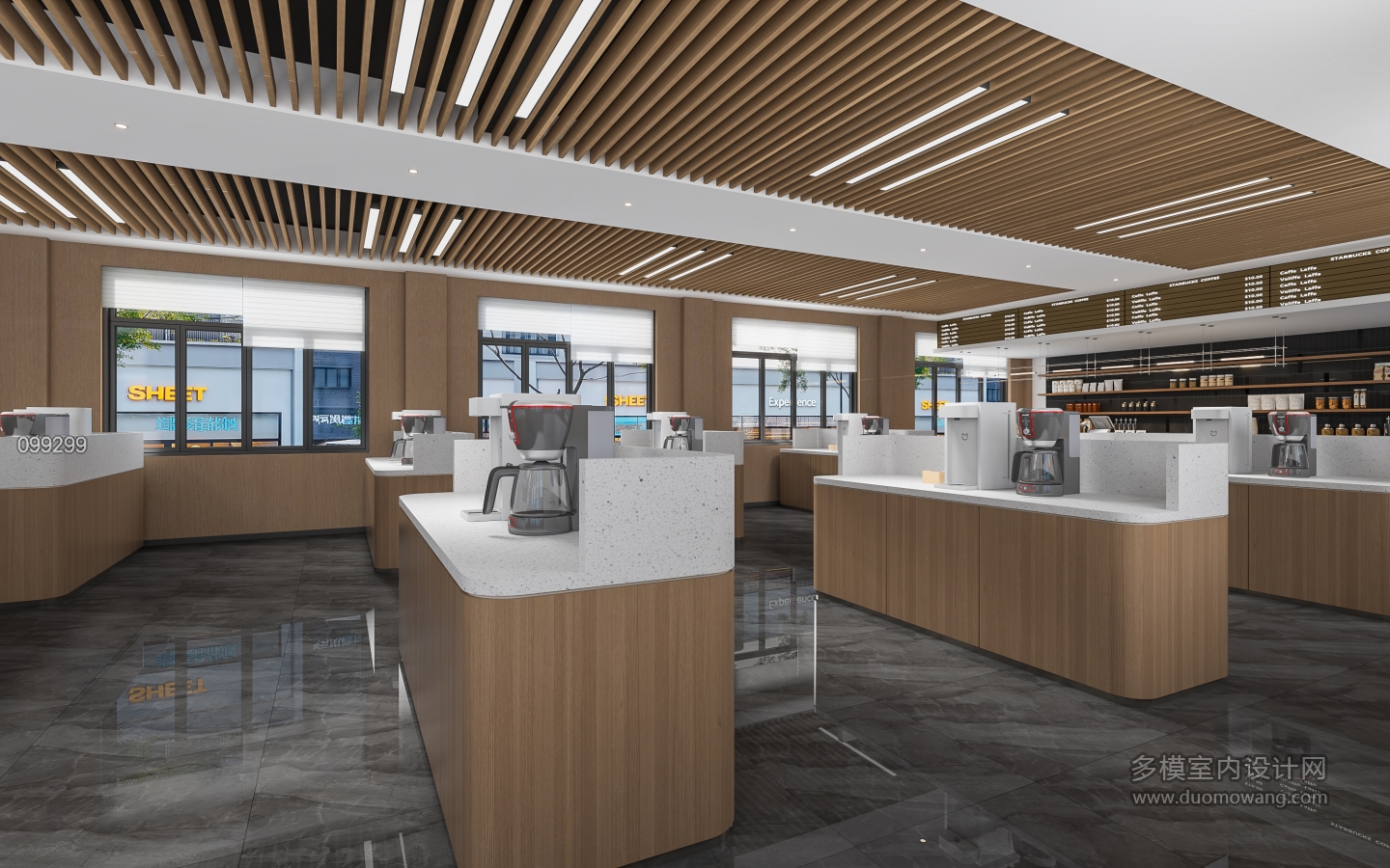 现代咖啡实训室