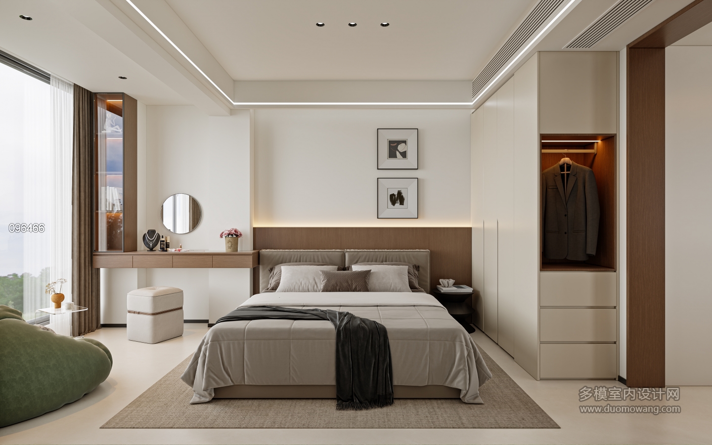 尚林花苑_卧室1-001