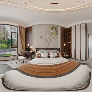 新中式主卧360_1f