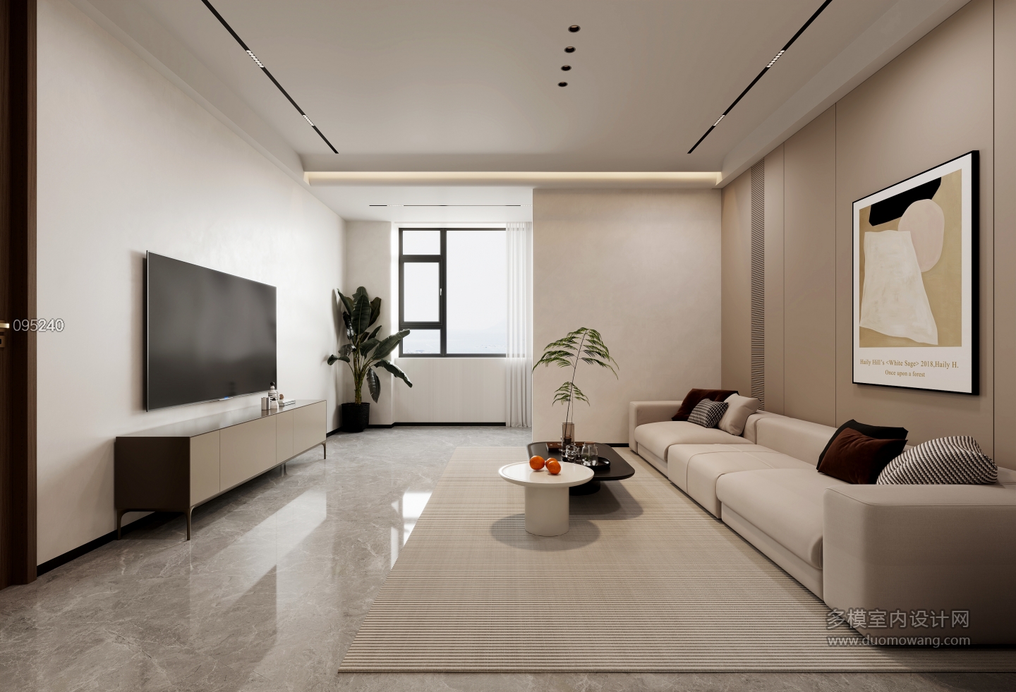 现代一号楼十层小客厅