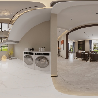 新中式楼梯间360_1f