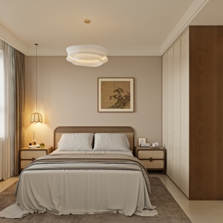 湖光映宋氏美学_客卧室001 拷贝