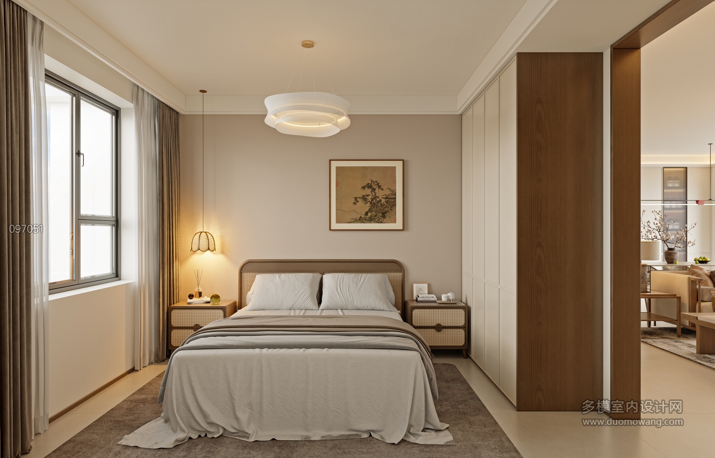 湖光映宋氏美学_客卧室001 拷贝