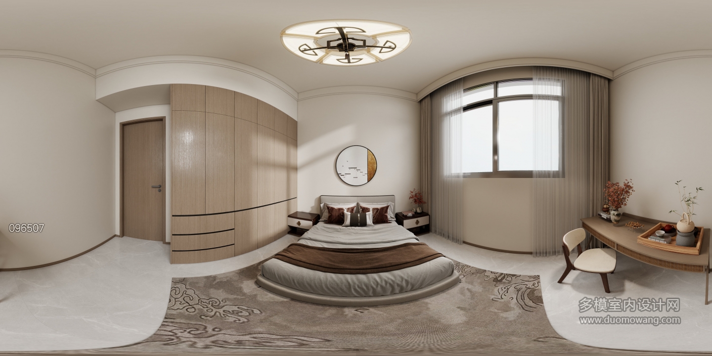 新中式一楼北卧