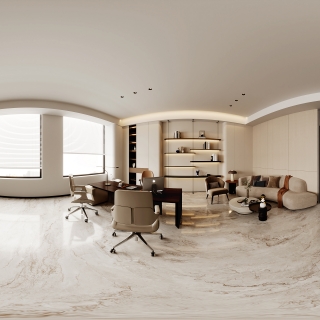 现代办公室全景