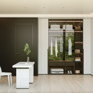 极简3F房间1衣帽间