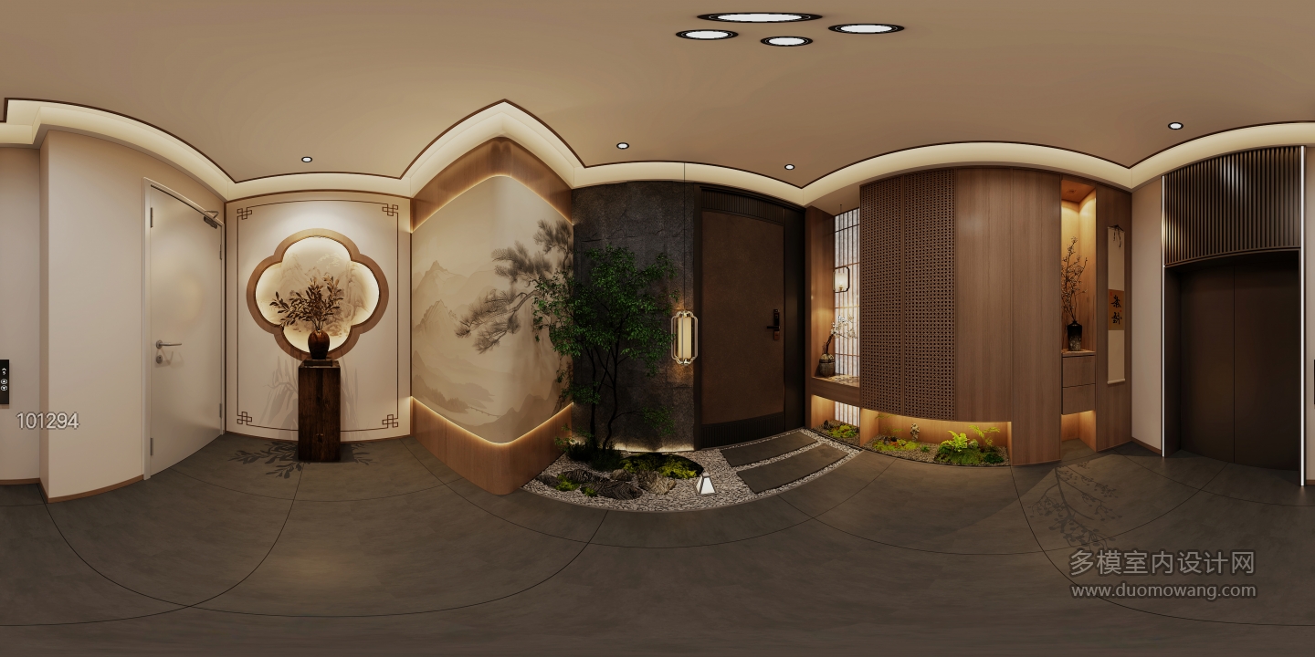 宋氏美学门厅全景