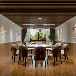 新中式餐厅2f包间