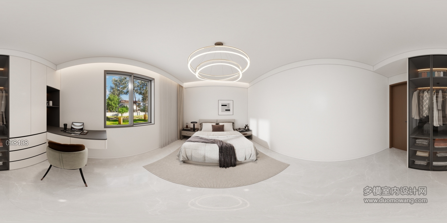 现代卧室2