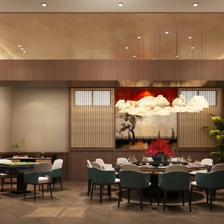 现代宴会厅包房